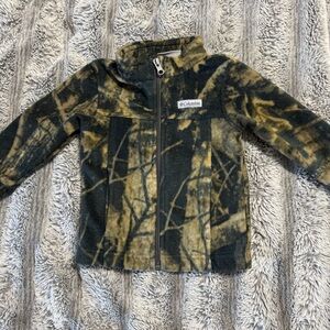 Columbia Kids' Woodland Camo Fleece Hoodie